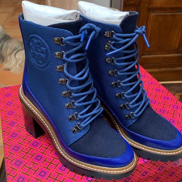 Tory Burch Miller Bootie, Nautical Blue/Navy/Marine. Size 5 US - Picture 4 of 6